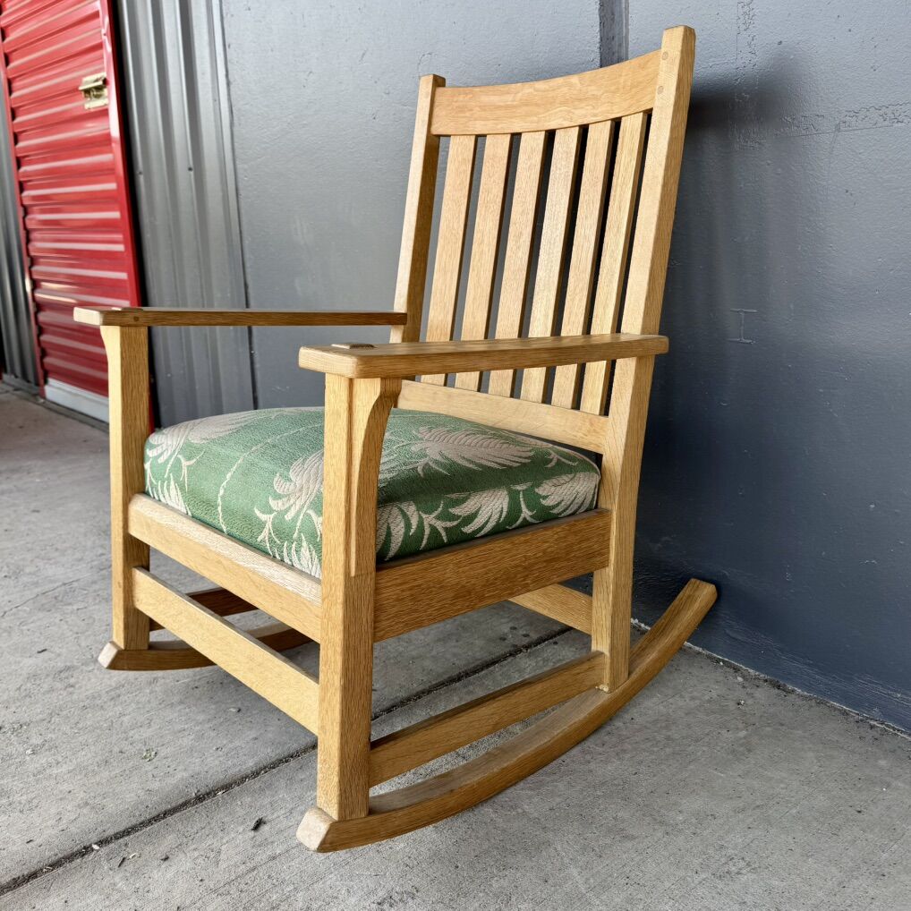 Vintage STICKLEY Wood Rocking Chair