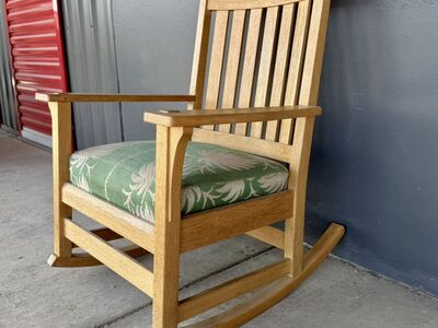 Vintage STICKLEY Wood Rocking Chair