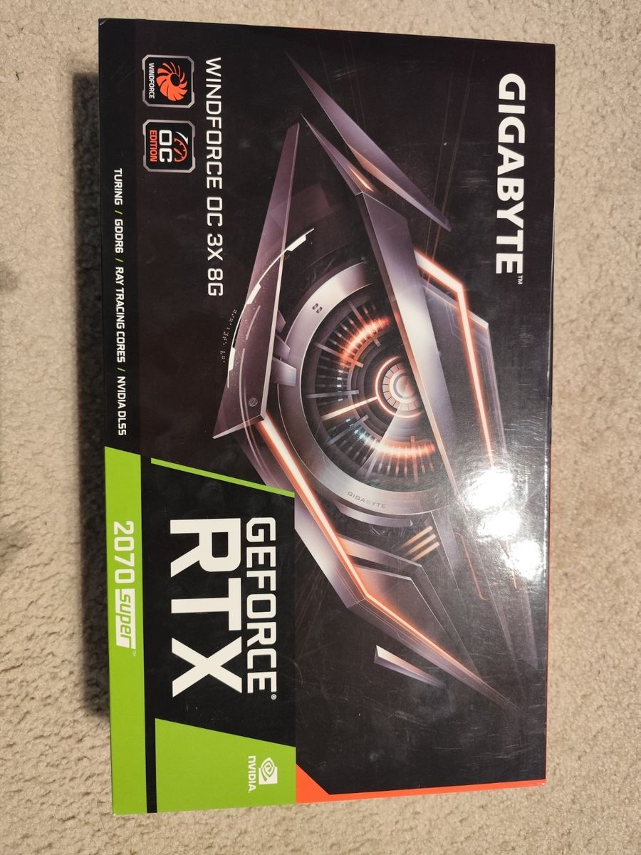 GIGABYTE NVIDIA GeForce RTX 2070 SUPER 8GB GDDR6 Graphics Card
