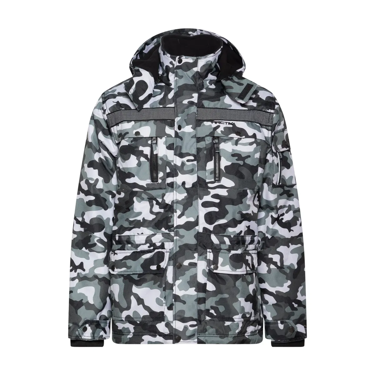 New Men's Artix XL Reflective Urban Camo Tundra/Ski Jacket