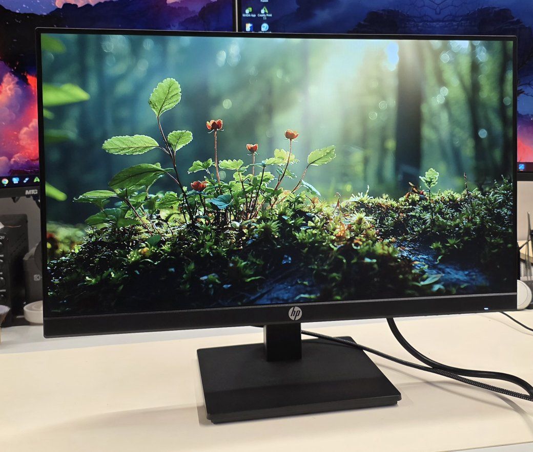 HP 24" FHD IPS Monitor (P24h G4) - Excellent Working Condition + Cables