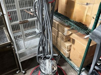 Sanitaire SC600 Commercial Floor Buffer Machine Polisher Scrubber, Red/Silver, Heavy Duty floor machine cleaner heavy duty