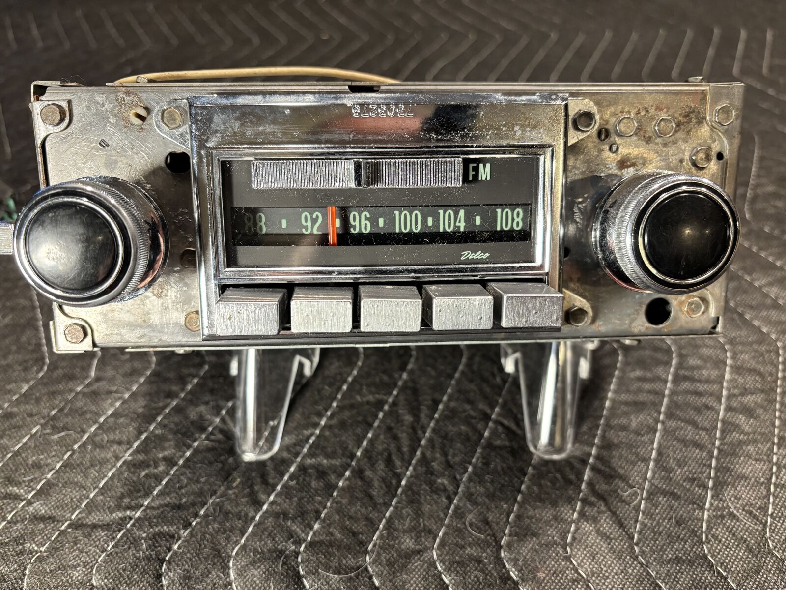 OEM Delco Radio 1971 Corvette Stingray