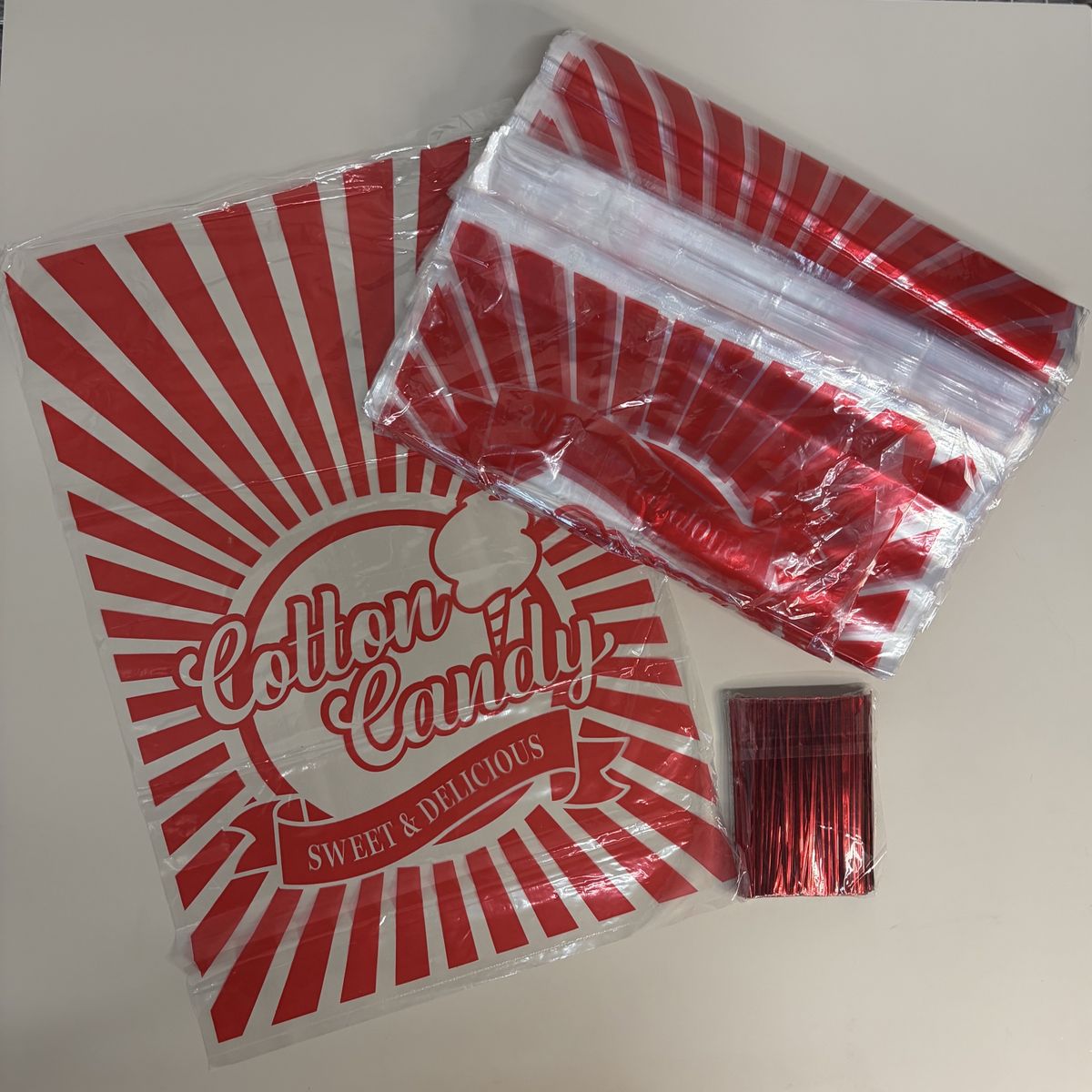200 Cotton Candy Bags