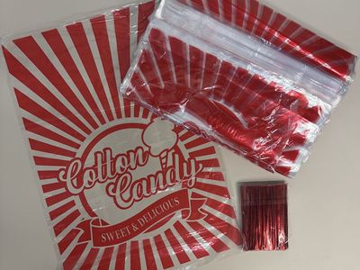 200 Cotton Candy Bags
