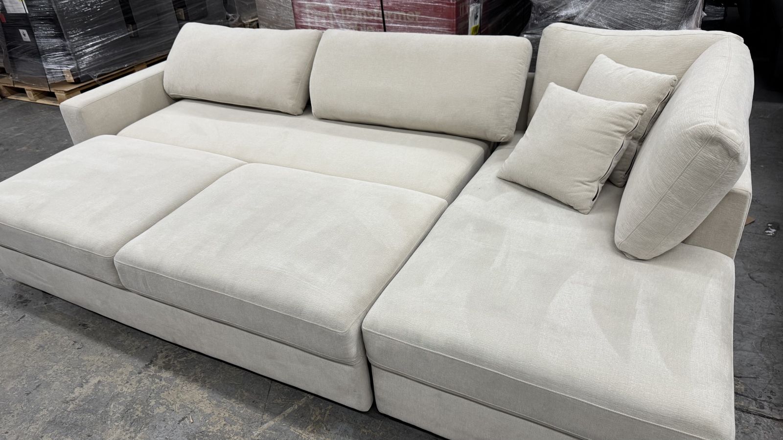 Sofa Sectional Bed Sleeper Fabric