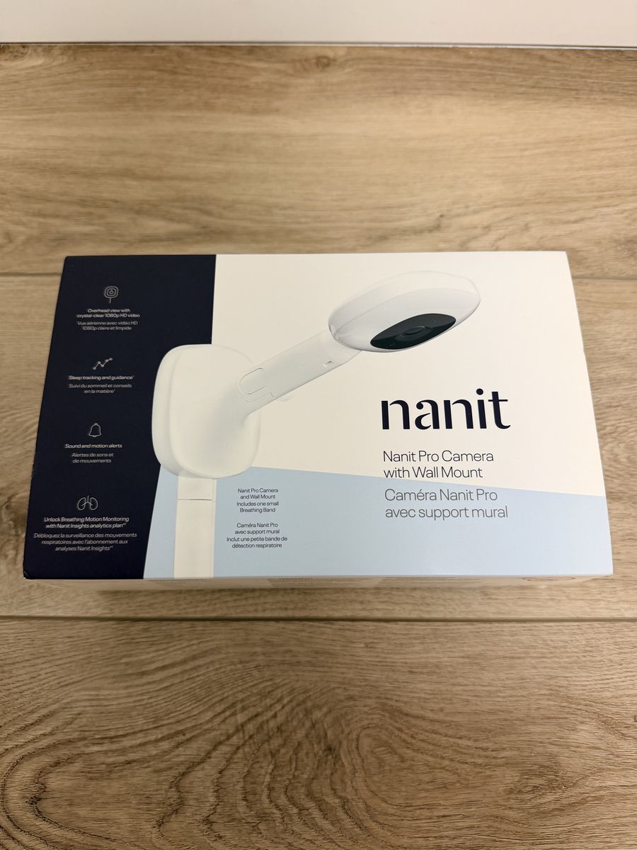 Nanit Pro Baby Camera Monitor w/ Travel Case – Like New