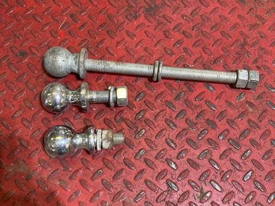Trailer hitch balls. All for $15
