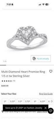 Heart promise ring