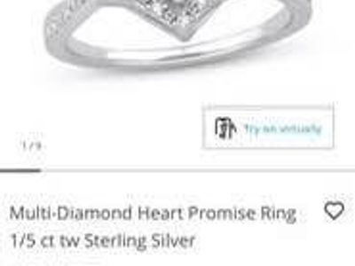 Heart promise ring