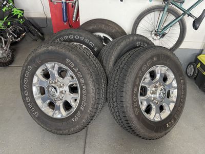 Ram Wheels And Tires including spare 8x6.5