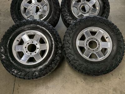 17x9 ram 3500 takeoffs/ 285/70/17 falken tires