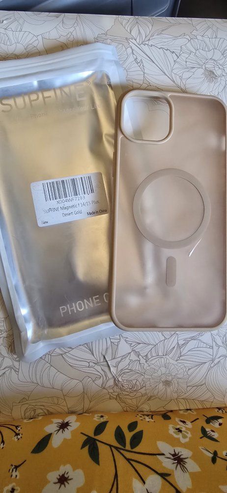 iPhone 14/15 Plus case- Desert Gold