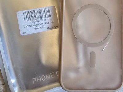 iPhone 14/15 Plus case- Desert Gold