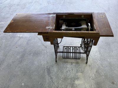 Vintage sewing machine