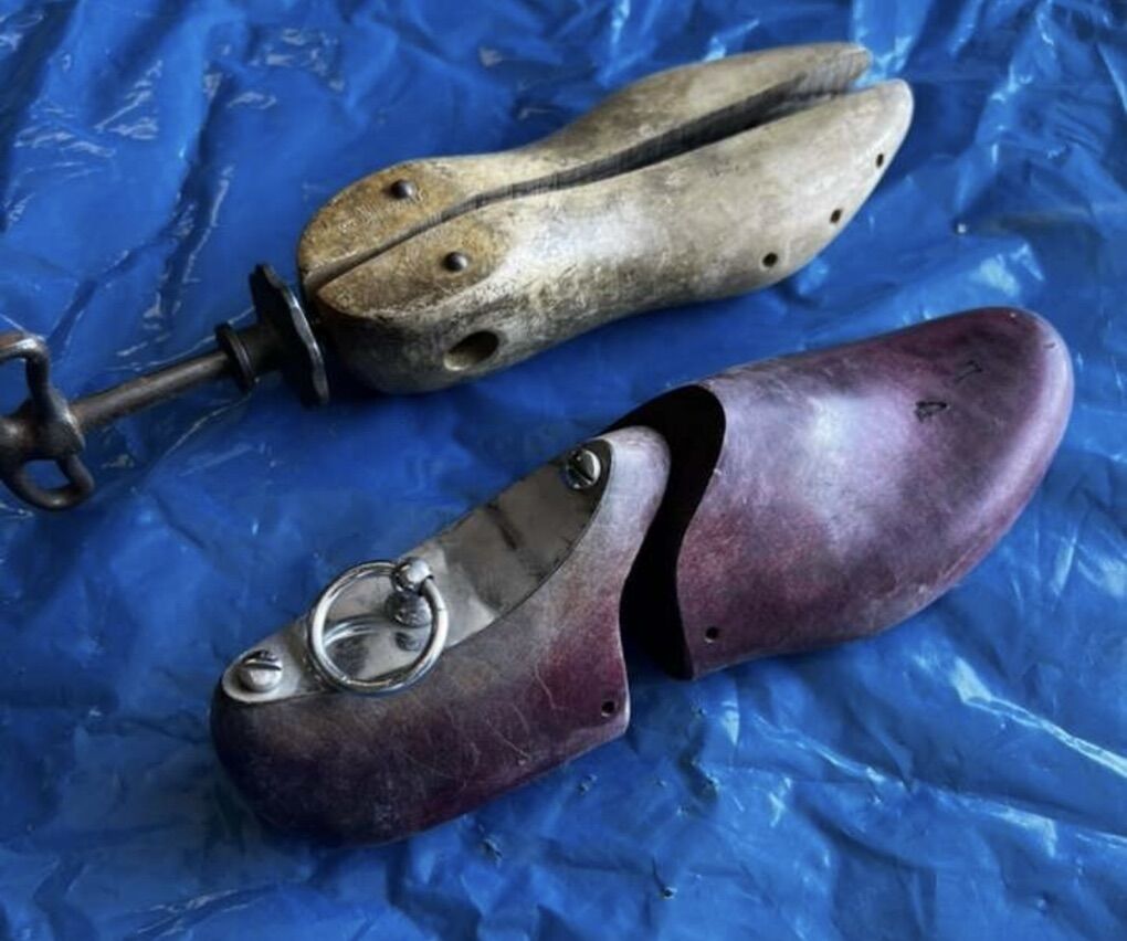 Vintage Shoe Tree Beautiful Patina