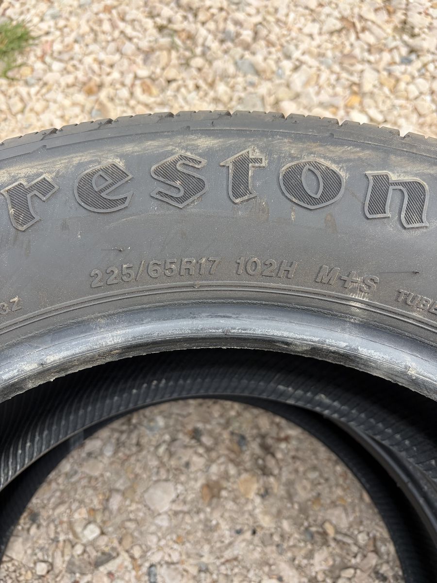 Firestone destination le3 set of tires 225/65r17