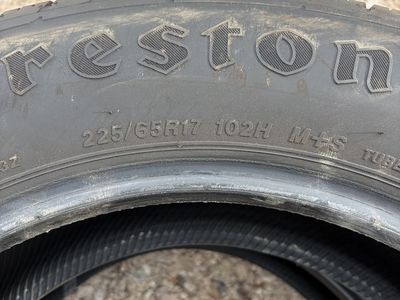 Firestone destination le3 set of tires 225/65r17