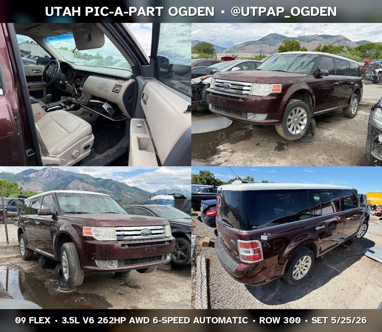 2009 Ford Flex Parts - UTPAP Ogden