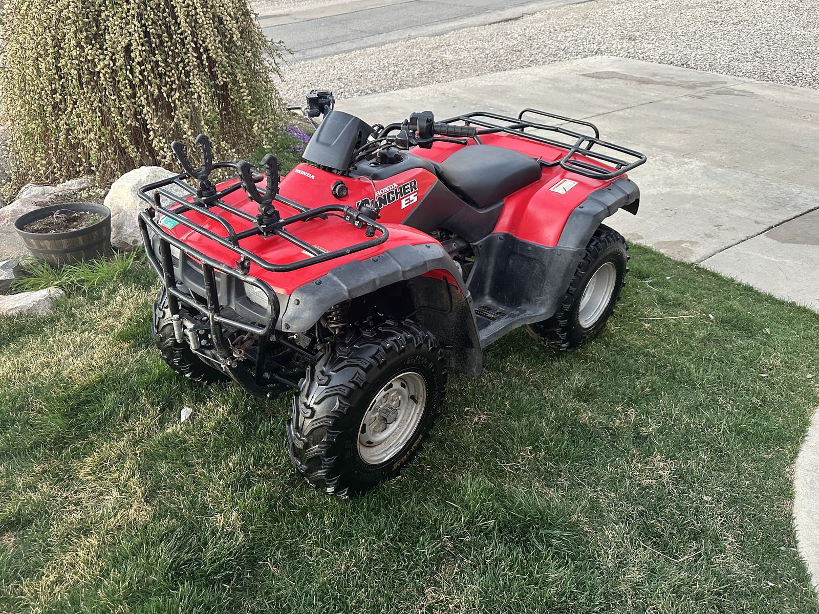 2002 Honda Rancher ES 350 4x4 — Low Miles
