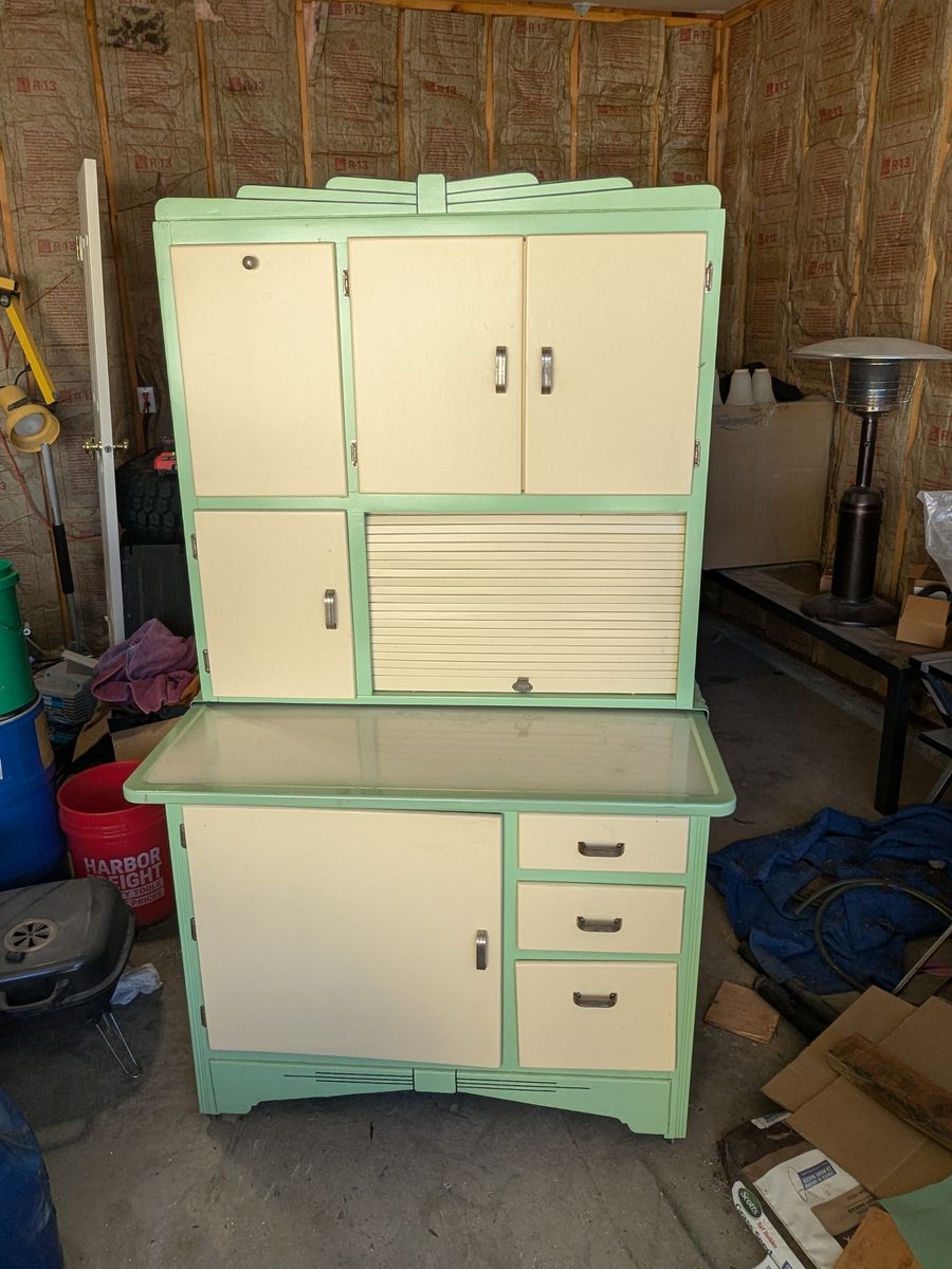 Refinished Antique Hoosier cabinet
