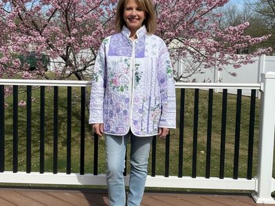 Quilted Lavender Jacket