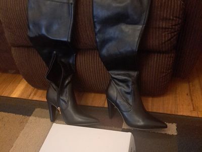 Womens new black Dream Pairs boots