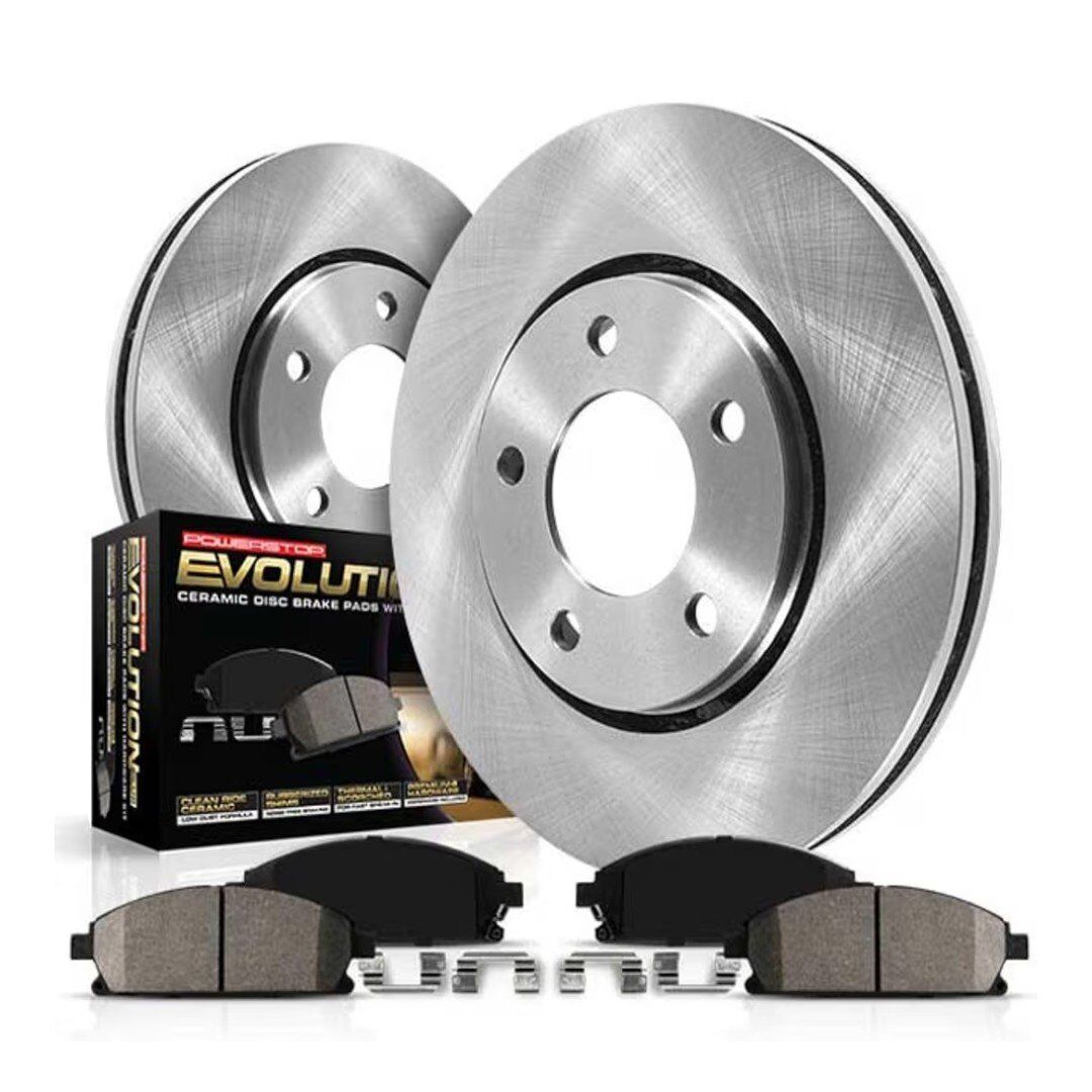 POWERSTOP Front Brakes & Rotors Ford Escape 08-12