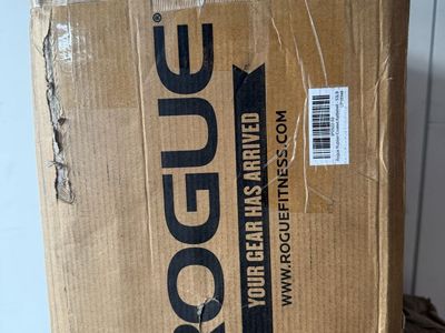 New Rogue Fitness Rubber Coated 53 Pound Kettlebell 24KG