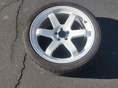 rims and tire off a 2008 Subaru legacy