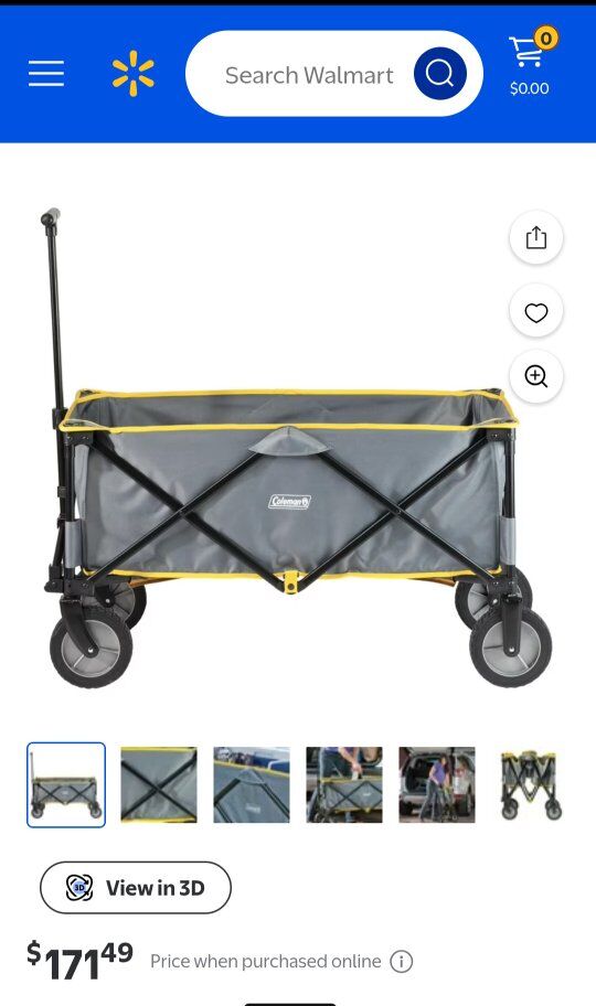 Coleman Utility Cart