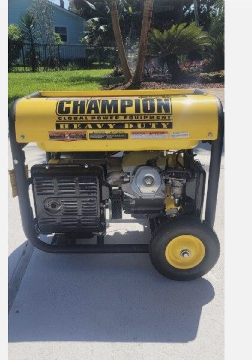 Champion 7000 electric start Generator