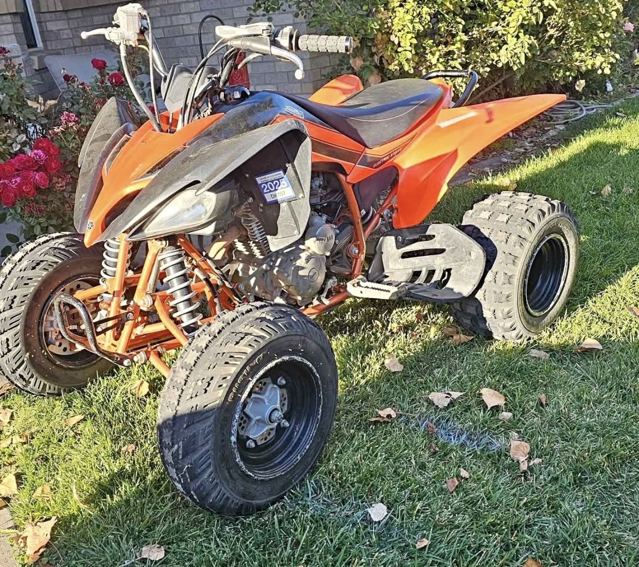 2008 Yamaha raptor 250