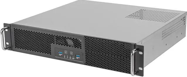 Silverstone RM23-502 2U dual 5.25" drive bay ATX rackmount