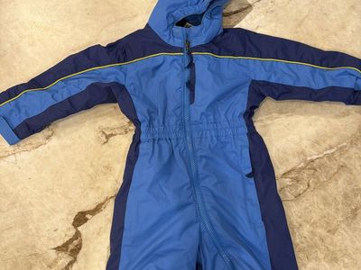 REI Toddler 2T Blue Snowsuit One-Piece Winter Ski Suit