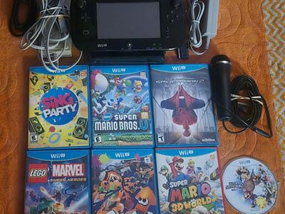 Wii U Deluxe with 7 games! Trades considered!