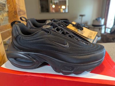 New Nike Air Max Portal Women's Shoes - Black/Anthracite, Size 7 (US)