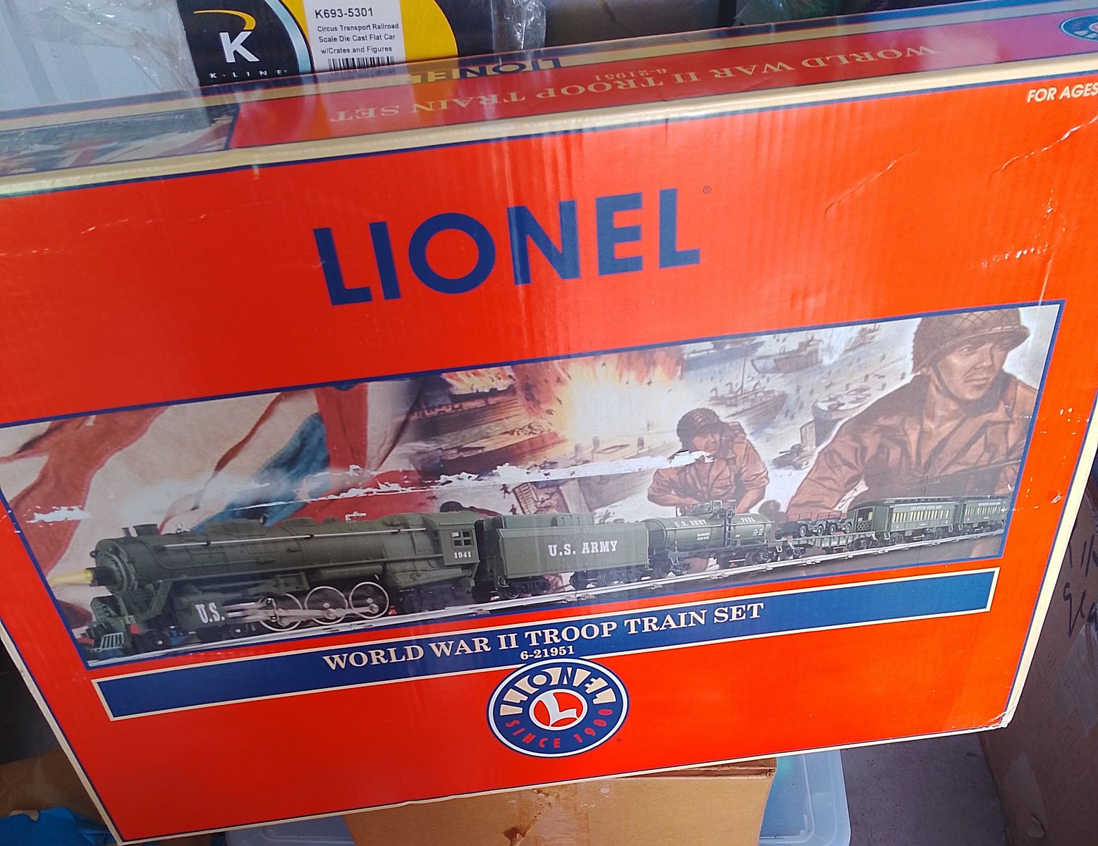 *** COLLECTIBLE  ~ VINTAGE ~ *** WW2 ARMY TROOPS SET~•~ LIONEL~ KLINE  ~ RAIL KING  ~ MTHN~ •~