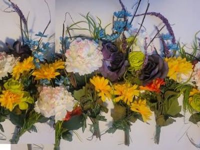 Artificial flowers bridal bouquets