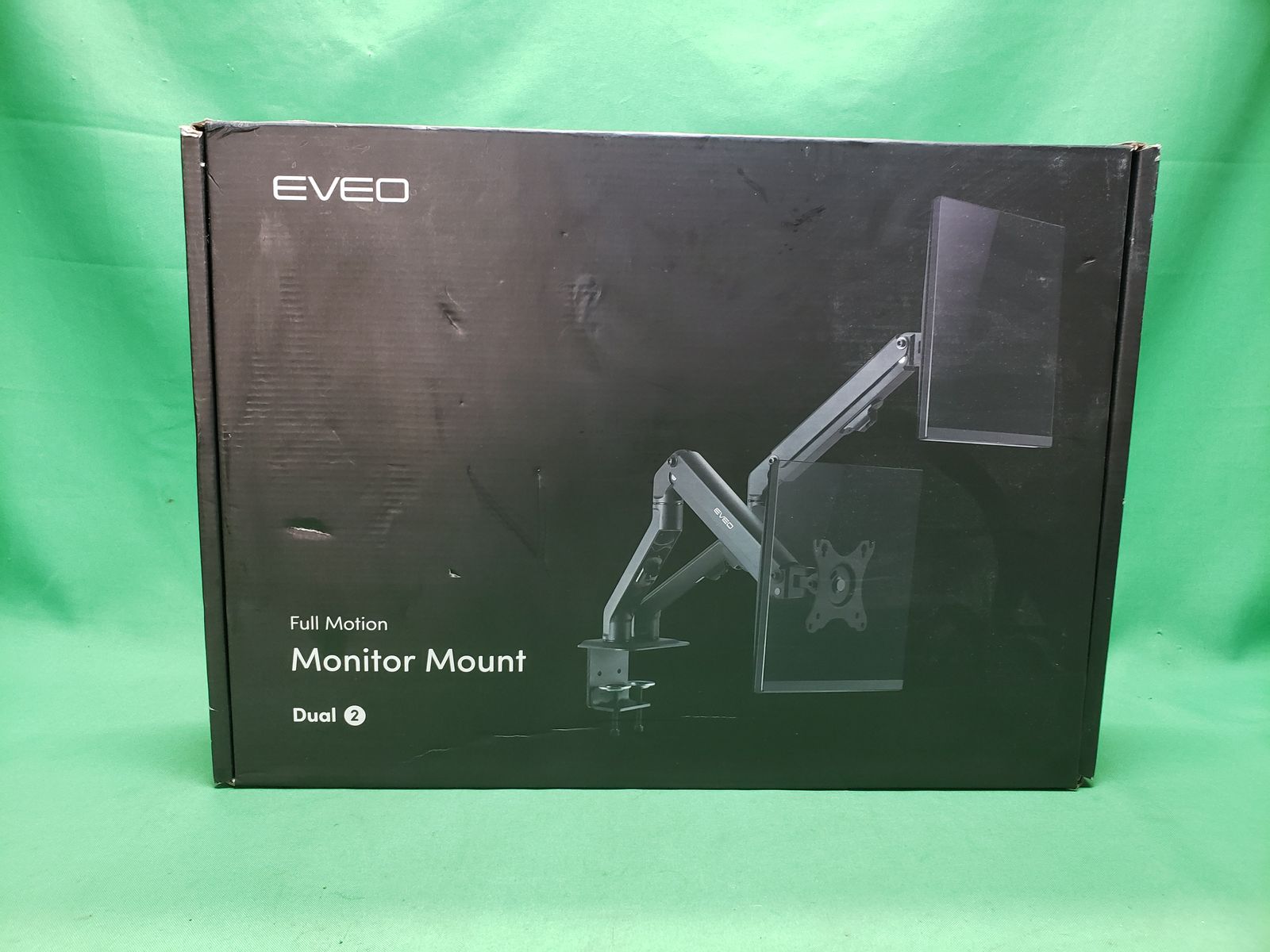 EVEO Full Motion Monitor Mount Dual 2 - New in box