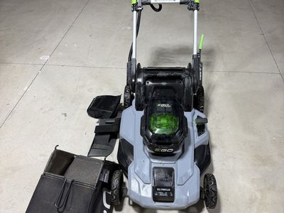 EGO Power+ 56V 21-Inch Self-Propelled Cordless Lawn Mower with Bag & Attachments