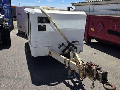 Tow-behind diesel air compressor, ~400 CFM