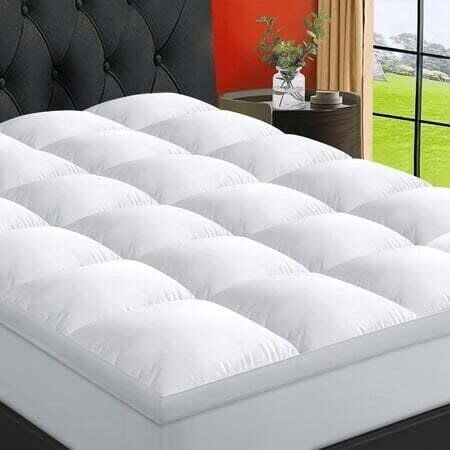 Queen Size Pillow Topper Mattress Pad
