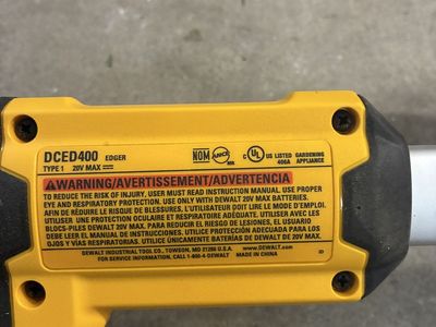DeWalt 20V Brushless Edger