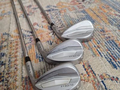 PING GLIDE 4.0 S-Grind Wedge Set (50, 54, 58 Degrees) - Excellent Condition Golf Clubs