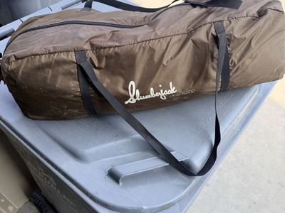 Slumberjack Trail Tent 4 Person Camping Tent with Storage Bag and Instructions