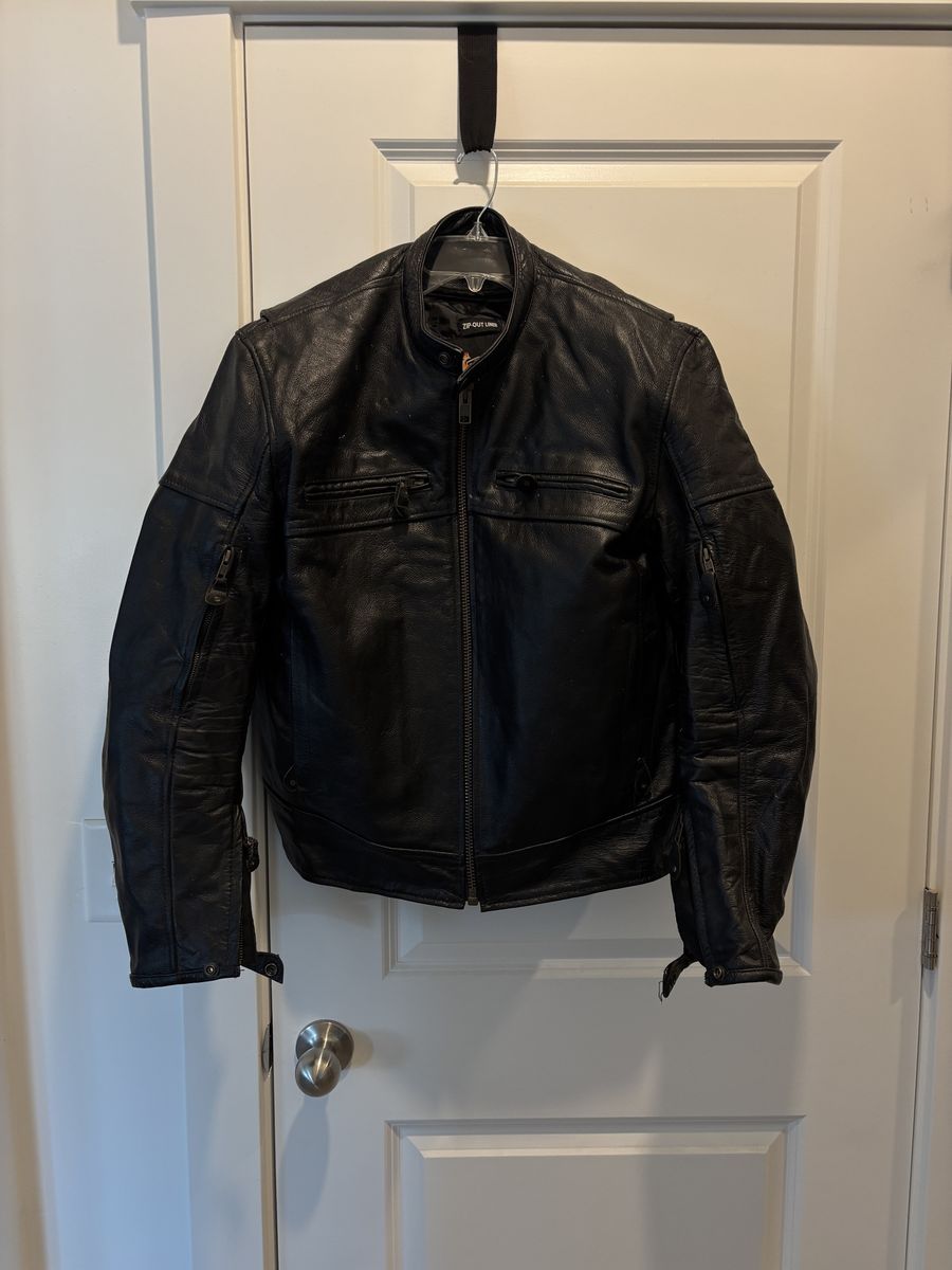 Leather Motorcycle Jacket