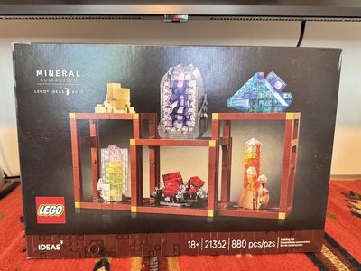 Mineral collection Legos