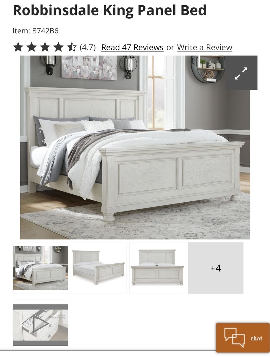 Robbinsdale King Panel Bed-Ashley Furniture