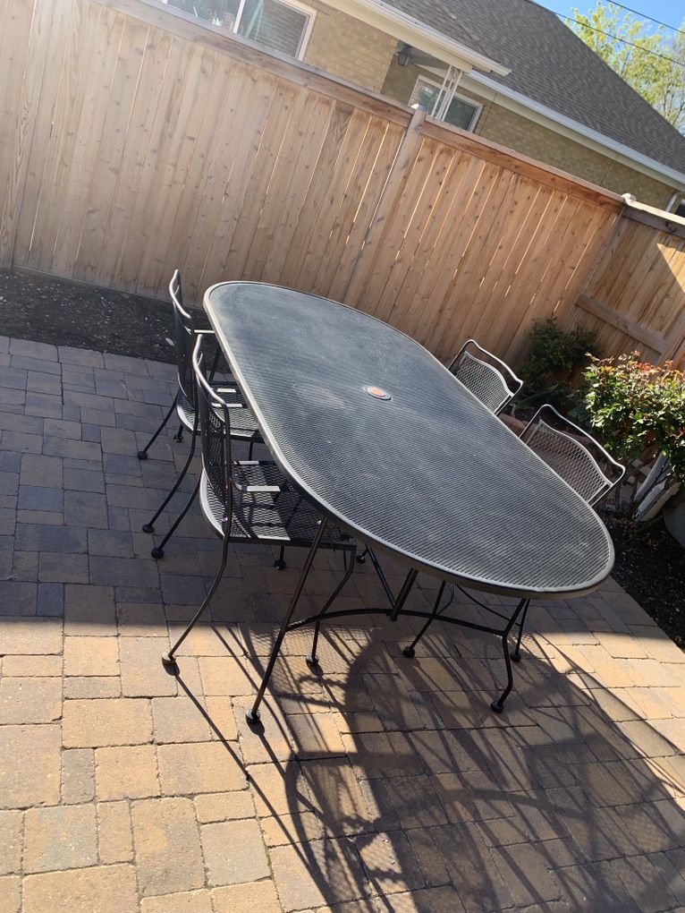 Meadowcraft Patio Dining Set